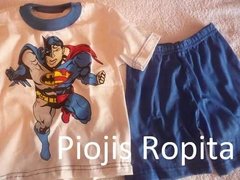 Pijama Batman Vs Superman Remera Short