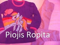 Set Pijama My Little Pony Remera y Pantalón Pijama