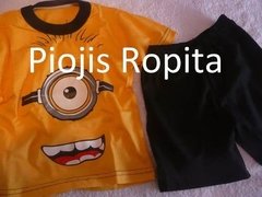 Set Pijama remera y short Minion Gigante