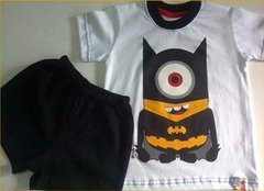 Remera Manga Corta Personaje Batman Minion