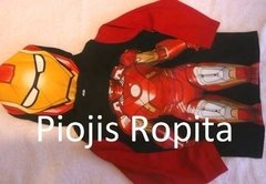 Remera Disfraz Iron Man con Máscara