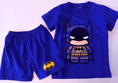 Set Disfraz batman baby short y remera 100% algodon en internet