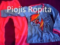 Set My Little Pony Remera manga larga y Pantalón Pijama