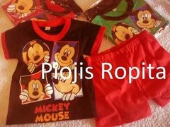 Set Mickey Mouse Remera Y Short