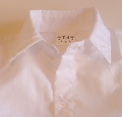 Set conjunto traje bautismo body camisa manga larga y pantalon - comprar online