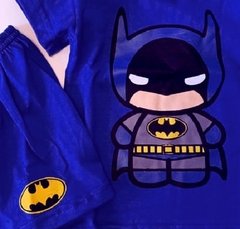 Set Disfraz batman baby short y remera 100% algodon - comprar online