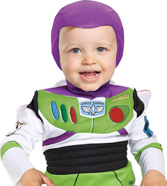 conjunto disfraz Buzz Lightyear toy story body manga larga y capucha t disney