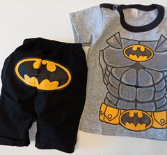 Set Disfraz Batman liga de la justicia short y remera 100% algodon en internet