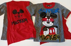 Remera Disfraz Mickey Mouse manga corta con capa - comprar online