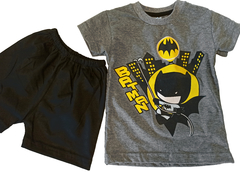 Set conjunto batman baby remera manga corta y short bermuda en internet