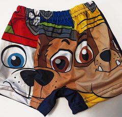 Malla paw patrol con filtro uv50 anticloro marshall chase rubble Traje de baño sunga