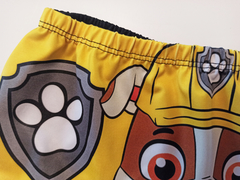 Malla paw patrol con filtro uv50 anticloro rubble Traje de baño sunga - Piojis Ropita Importada