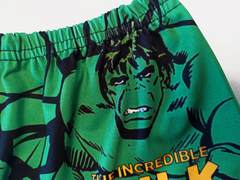 Malla increible Hulk con filtro uv50 anticloro Traje de baño sunga superheroe varon - tienda online