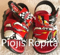 Sandalias de cars rayo mc queen