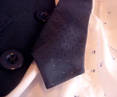 Imagen de Set para Bautismo fiesta body camisa chaleco corbata