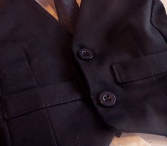 Traje para Bautismo fiesta Blazer body camisa pantalon de vestir chaleco corbata y zapatos - tienda online