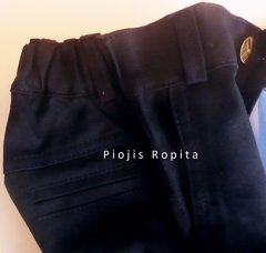 Set conjunto traje bautismo body camisa manga larga y pantalon - Piojis Ropita Importada