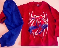 Set conjunto Spiderman remera manga larga y pantalon pijama