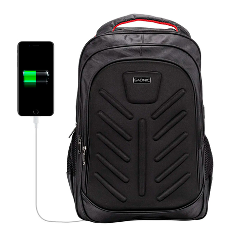 Mochila Porta Notebooks 30L USB GADNIC