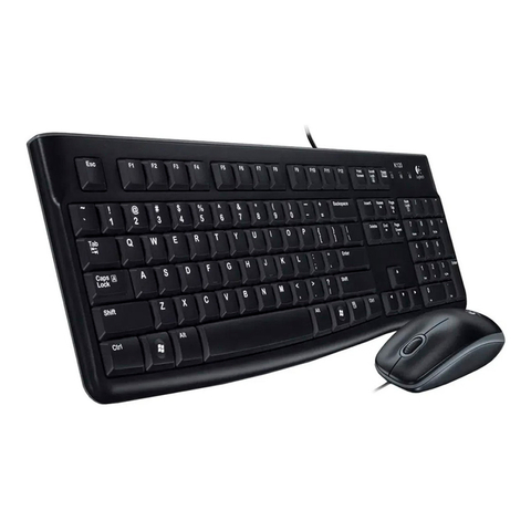 Combo Teclado y Mouse con Cable USB MK120 LOGITECH