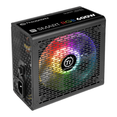 FUENTE PC THERMALTAKE SMART RGB 600W 80 PLUS