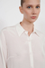 Camisa Niza crepe rosa claro - comprar online