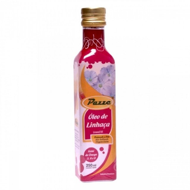 Óleo de Linhaça Extra Virgem - 250ml (Pazze)