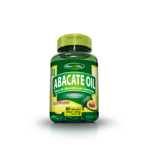 Abacate Oil - 60 Cáps. - 1000mg (New Labs Vita)