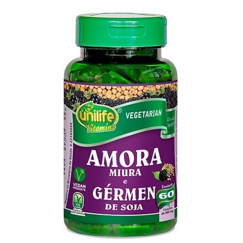 Amora Miura e Gérmen de Soja 60 Cáps 550mg (Unilife)