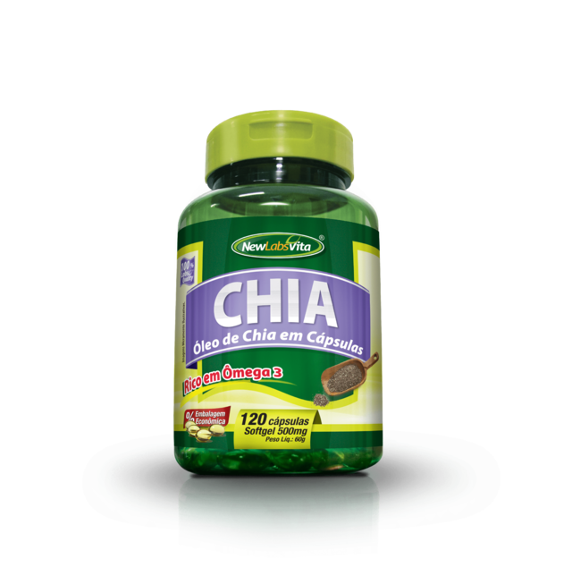 Chia (Óleo de Chia) - 500 mg (New Labs Vita) - comprar online