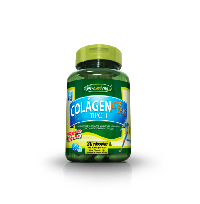 ColagenFlex Tipo II - 30 Cáps - 500mg
