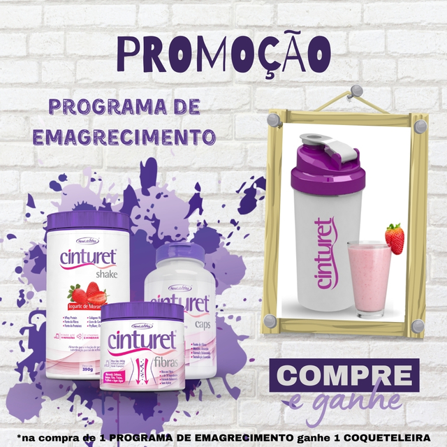 KIT CINTURET - PROGRAMA DE EMAGRECIMENTO