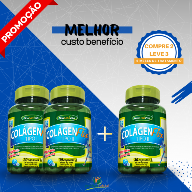 Promoção ColagenFlex Tipo II - Compre 2 Leve 3