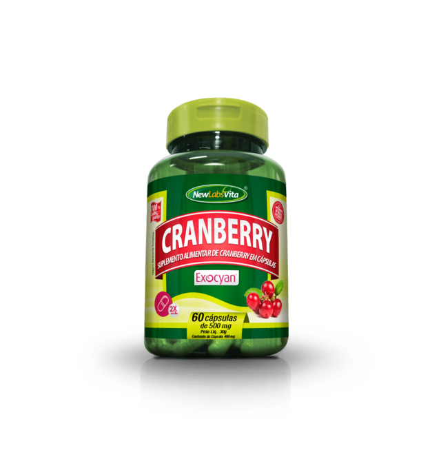 Cranberry - 60 cáps. - 500mg (New Labs Vita)