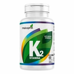 VITAMINA K2 Mk7 Menaquinona 60 CÁPSULAS MELCOPROL