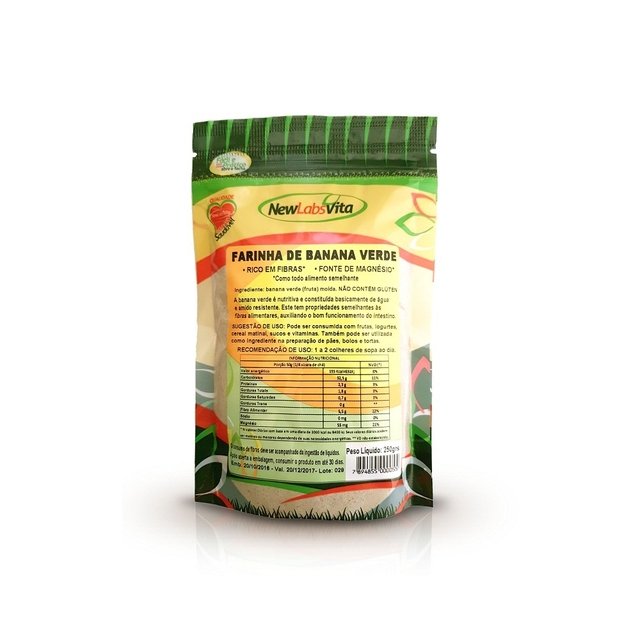Farinha de Banana Verde - 250g (New Labs Vita)