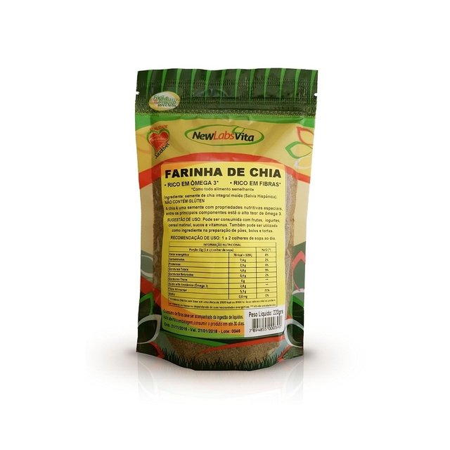 Farinha de Chia - 220g (New Labs Vita)