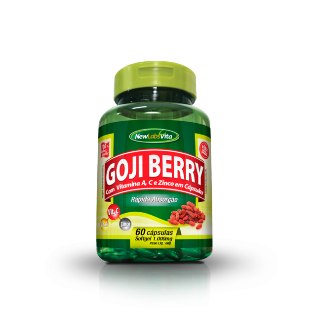 Goji Berry - 60 cáps. - 1000mg (New Labs Vita)