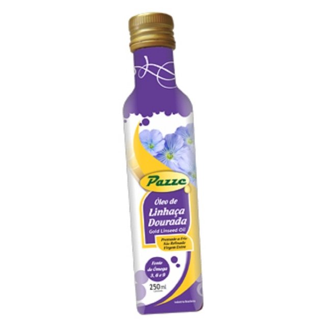 Óleo de Linhaça Dourada Extra Virgem - 250ml (Pazze)