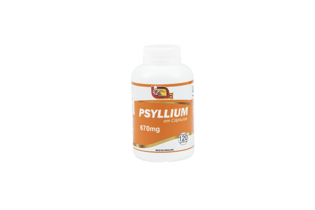 Psyllium - 120 Cáps - 670mg (Mosteiro Devakan)