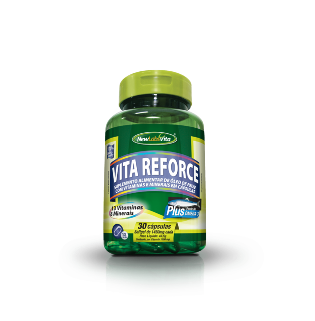 Vita Reforce Plus - 30 Cáps - 1000 mg (New Labs Vita)