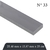 Barra Retangular de Inox 304 N°07 - 25.40mm X 15.87mm - Loja do Cuteleiro - Materiais e Insumos para Cutelaria