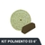 Kit Polimento Desbaste Sisal 6" - KITP6-03