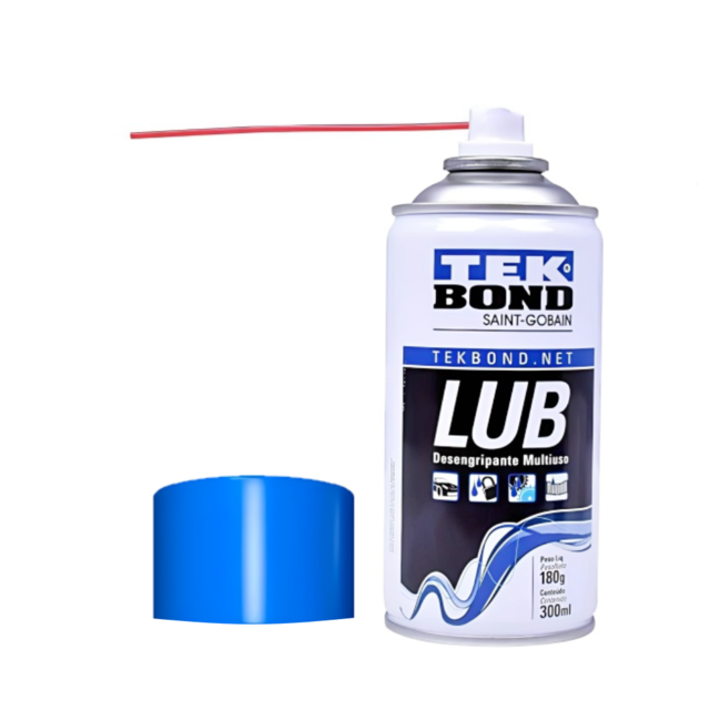 Desingripante Multiuso Spray Lub 180ml 300g - Tekbond