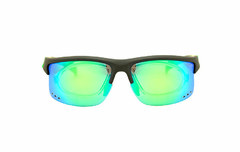 LENTES DE SOL RUSTY DAM MBLK-RGREEN POL-YELL