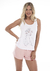 Mora Pijama Musculosa + Short Rocio Z368 en internet