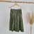 Falda Plisada Verde - tienda online