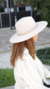 Sombrero de paño Natural - comprar online