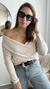 Sweater Cruzado Beige - tienda online