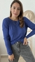 Sweater Basico Azul en internet
